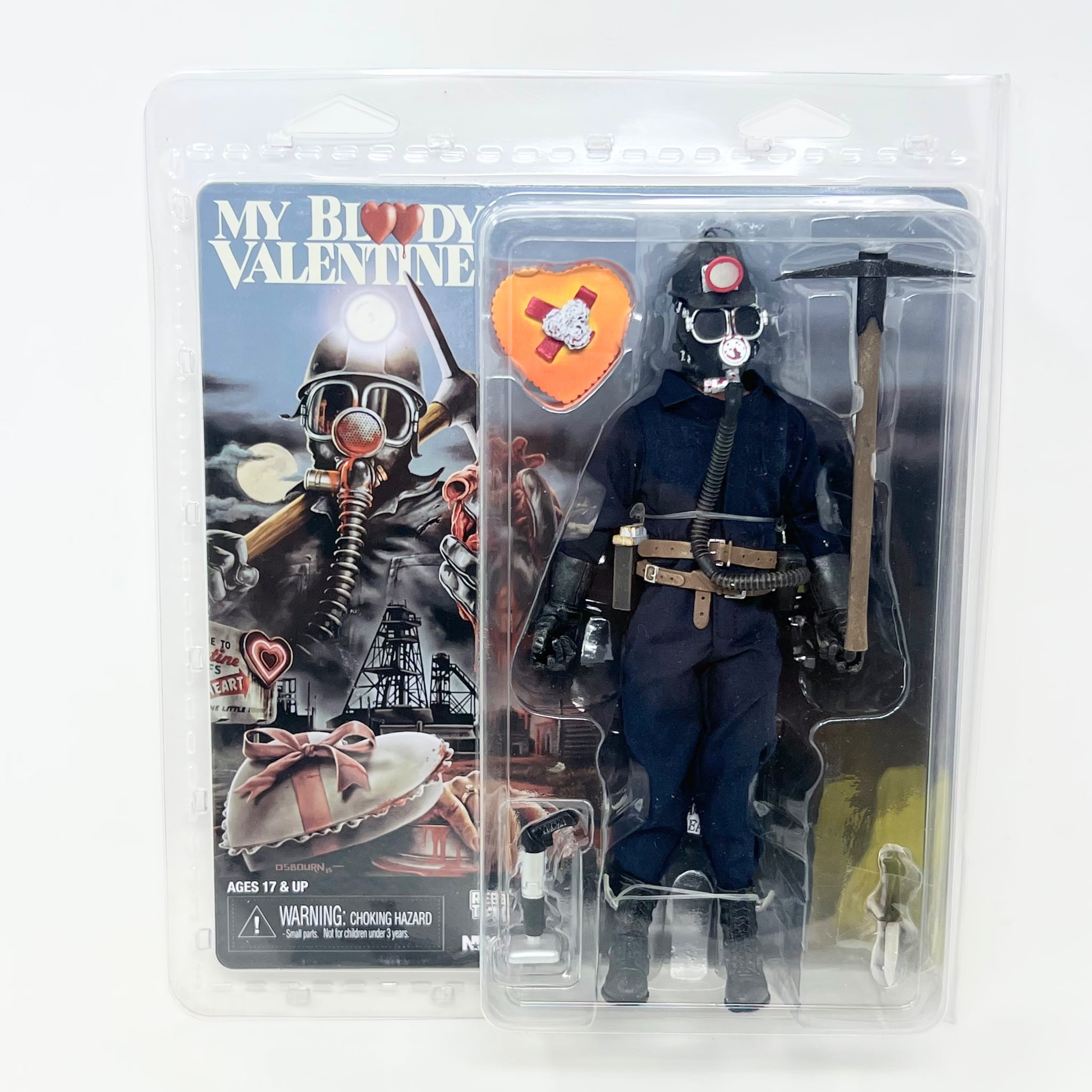 MY BLOODY VALENTINE: the MINER CLOTHED 8″ Action Figure 20 cm NECA