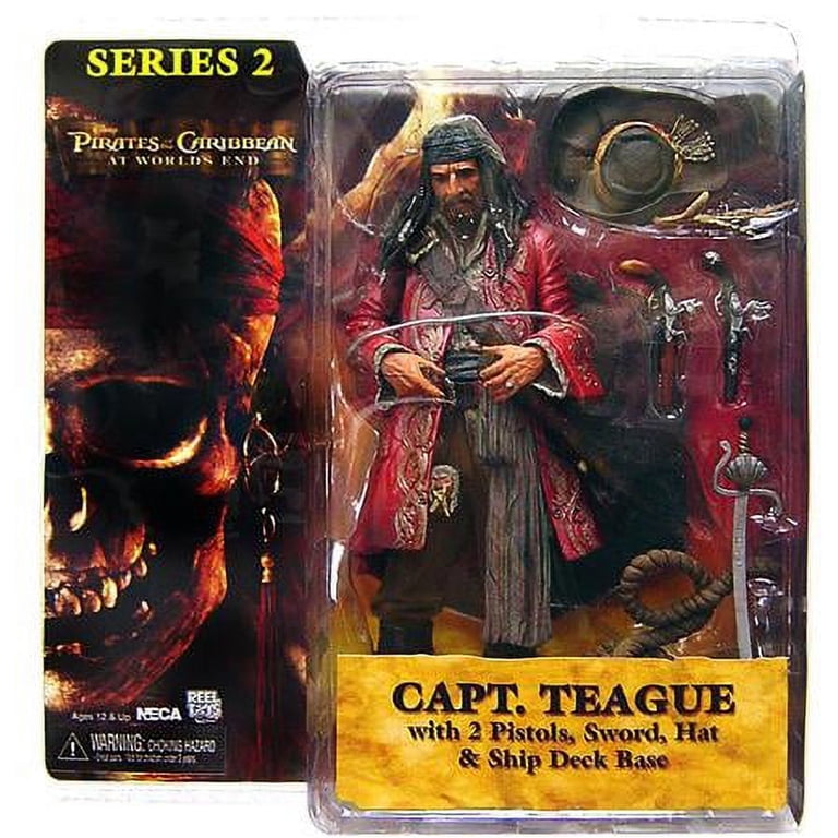 NECA Pirates of the Caribbean Series 2 Captain Teague Action 
