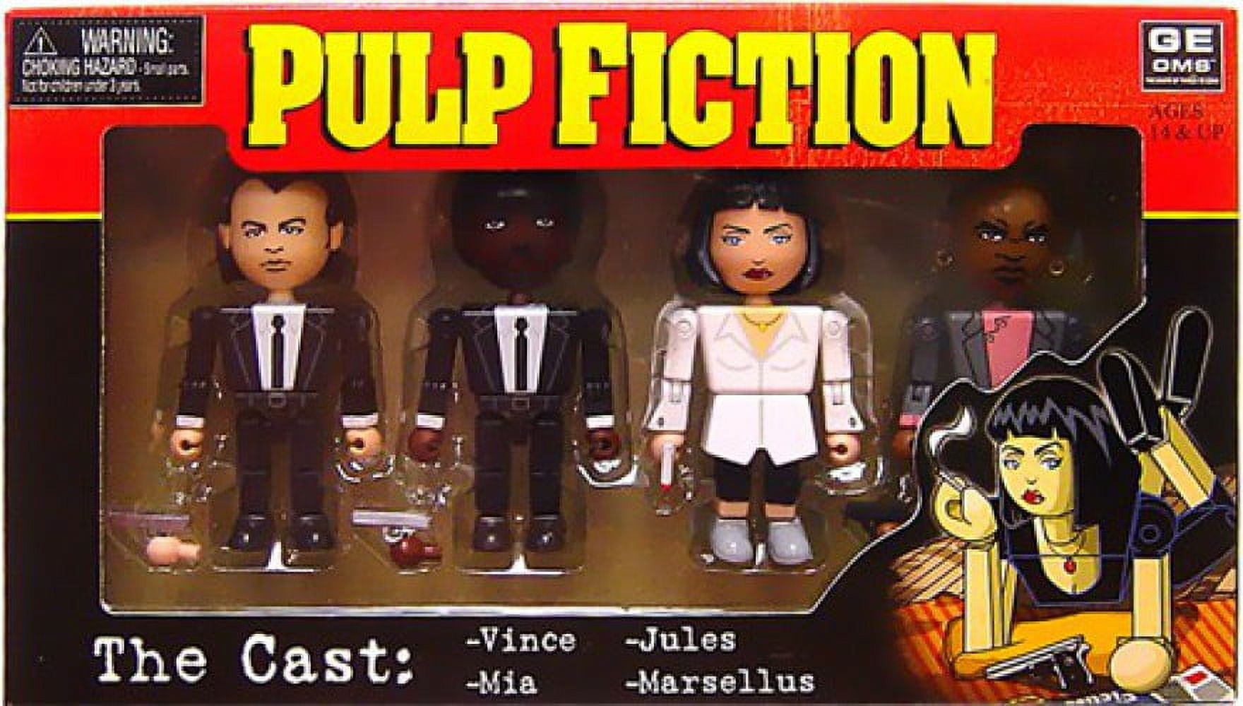 NECA - Brandclub - NECA Pulp Fiction Geomes The Cast Mini Figure 4