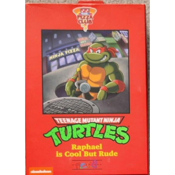 NECA Raphael Cartoon Action Figure 18Cm