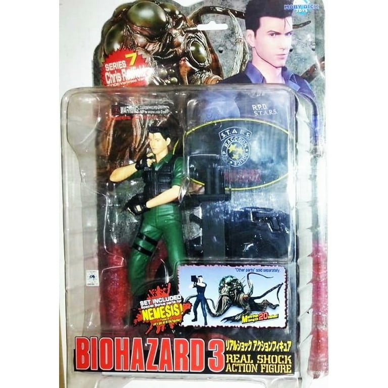 ゲームキャラクター BIOHAZARD 3 REAL SHOCK ACTION FIGURE Resident Evil 3 Chris Real Shock Figure SERIES 7 Code