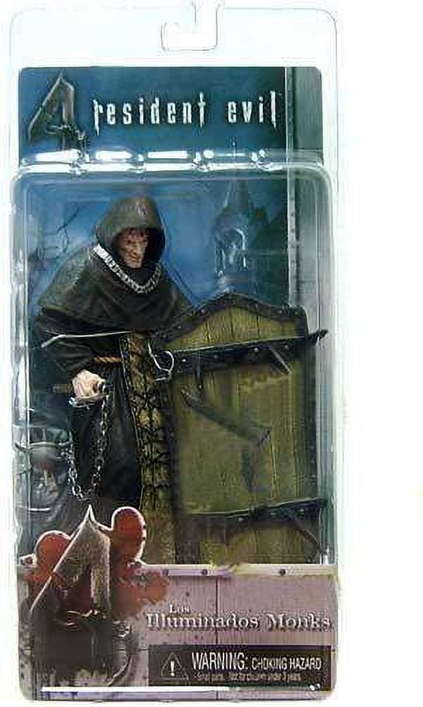 NECA デヴィッド アンドロイド レア品 NECA Resident Evil Series 2 Black Zealot with Shield Action Figure