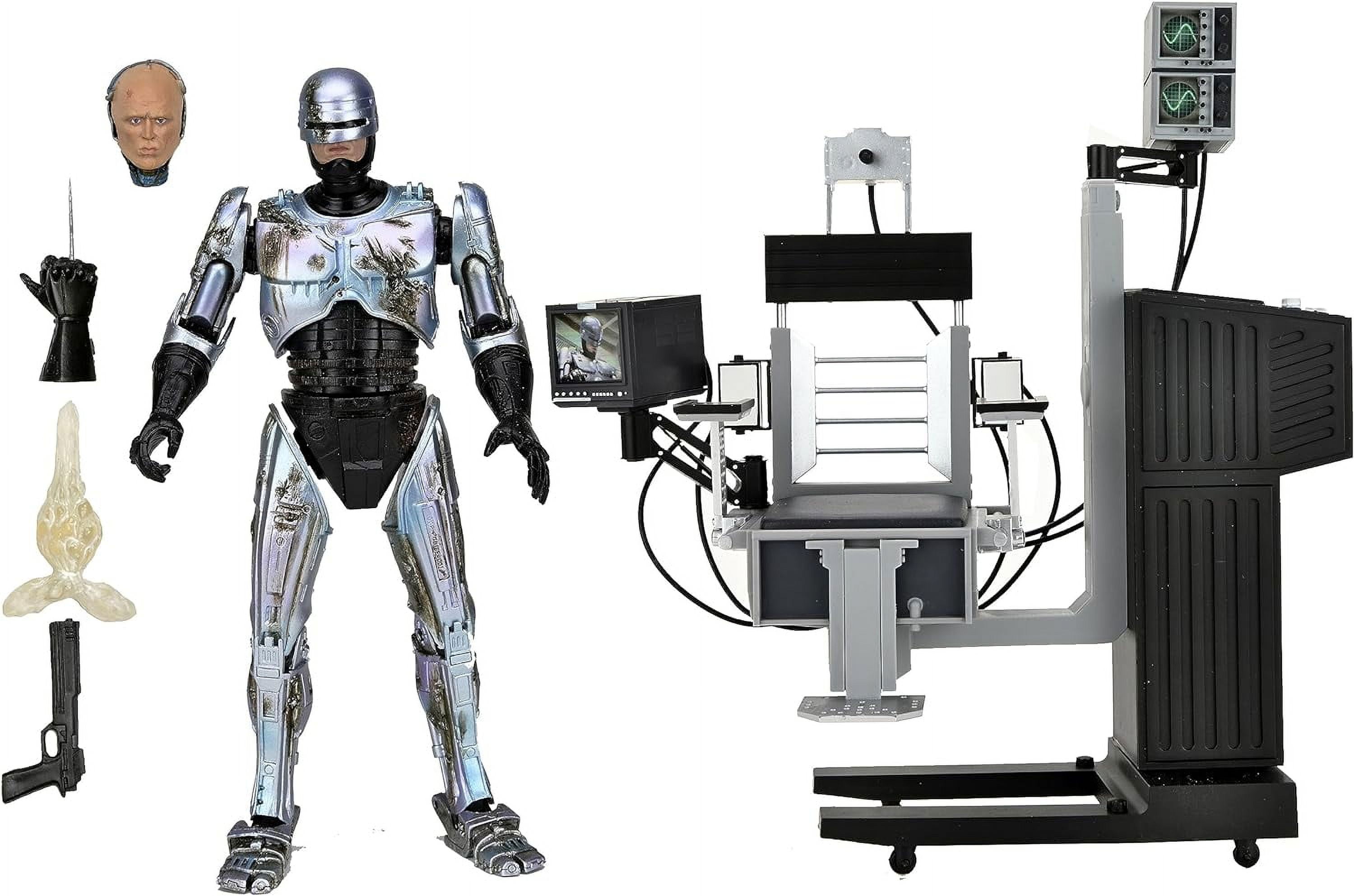 NECA Robocop Battle Damaged W/Chair Ultimate 7IN AF - Walmart.com