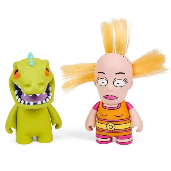 NECA Rugrats Cynthia and Reptar 3 Vinyl Figures - 2pk
