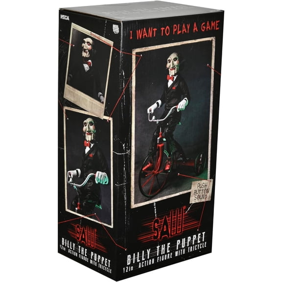 NECA Saw Billy Puppet with Tricycle 12" Action Figure