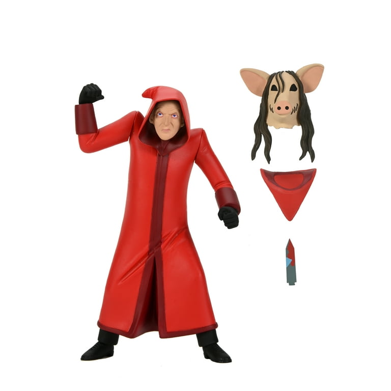 NECA Saw: Toony Terrors Jigsaw Action Figure with Red Cloak (6