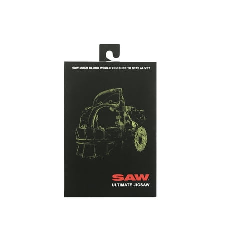 NECA - Saw (Franchise) 7” Scale Action Figure - Ultimate Jigsaw Killer (Black Robe)