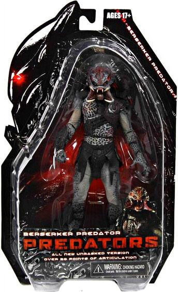 NECA Series 2 Berserker Predator Action Figure [Unmasked