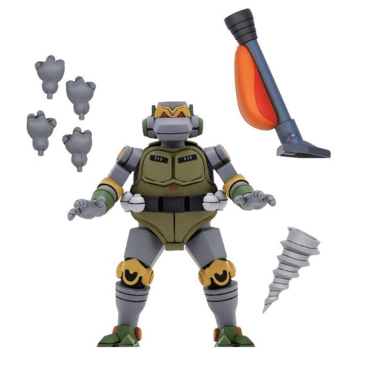 NECA TMNT The Mighty lhead フィギュア NECA TMNT The Mighty Metalhead Action Figure Toy, 6 Inches, Model