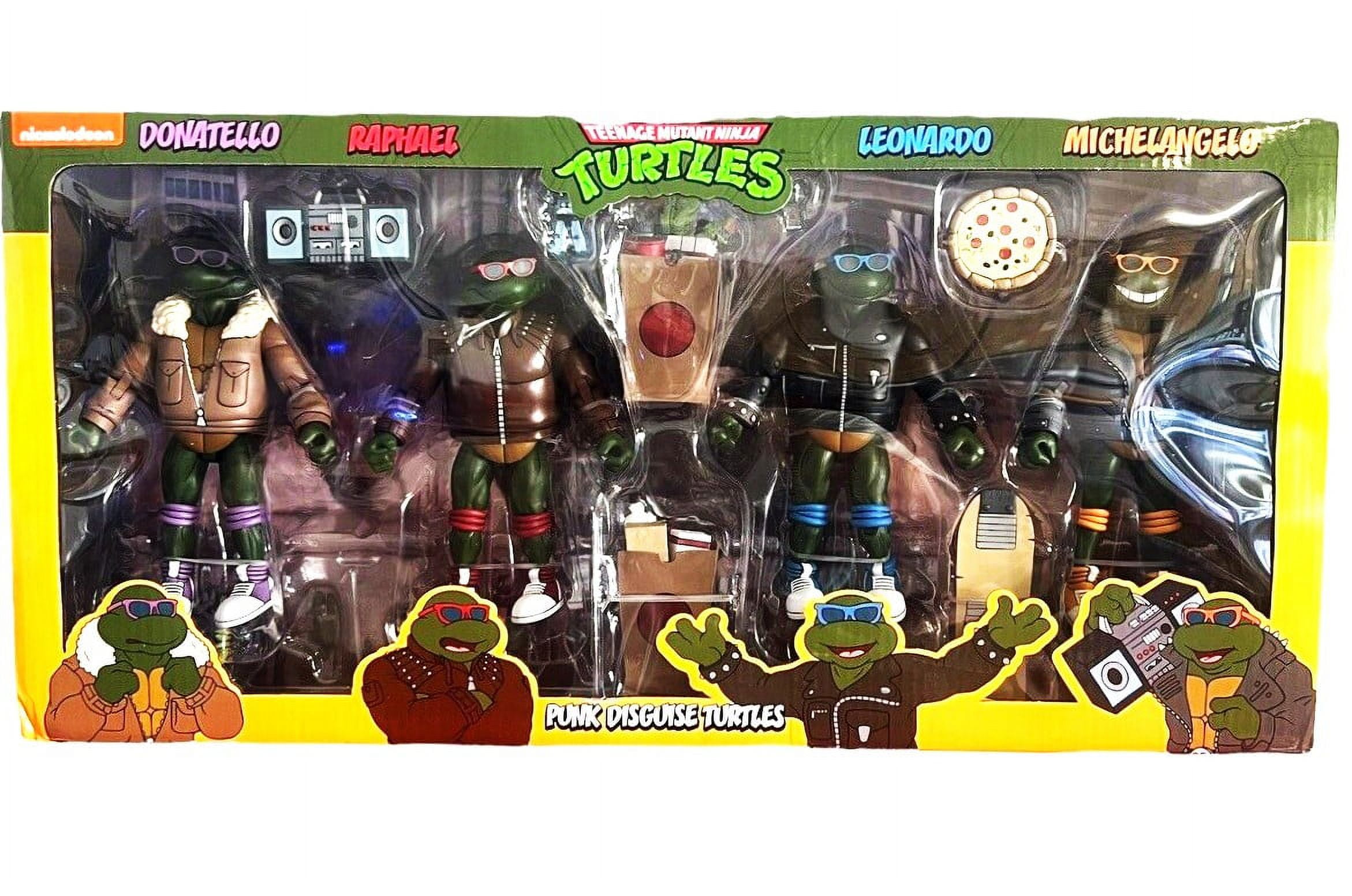 NECA TMNT Punk Disguise Turtles Haulathon 2024 Exclusive Action Figure ...