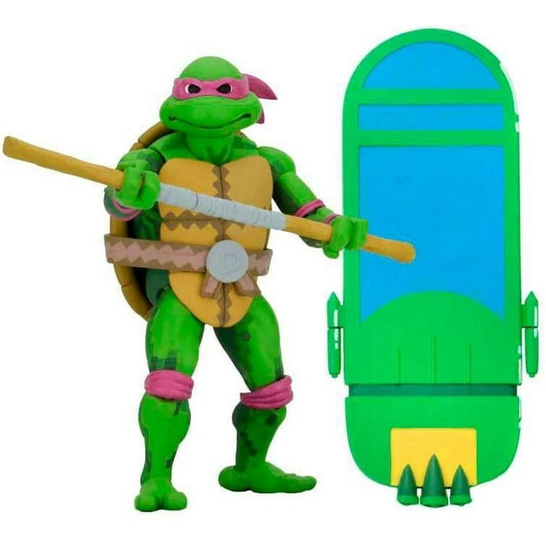 NECA TMNT Turtles in Time: Donatello 7 Inch Action Figure 