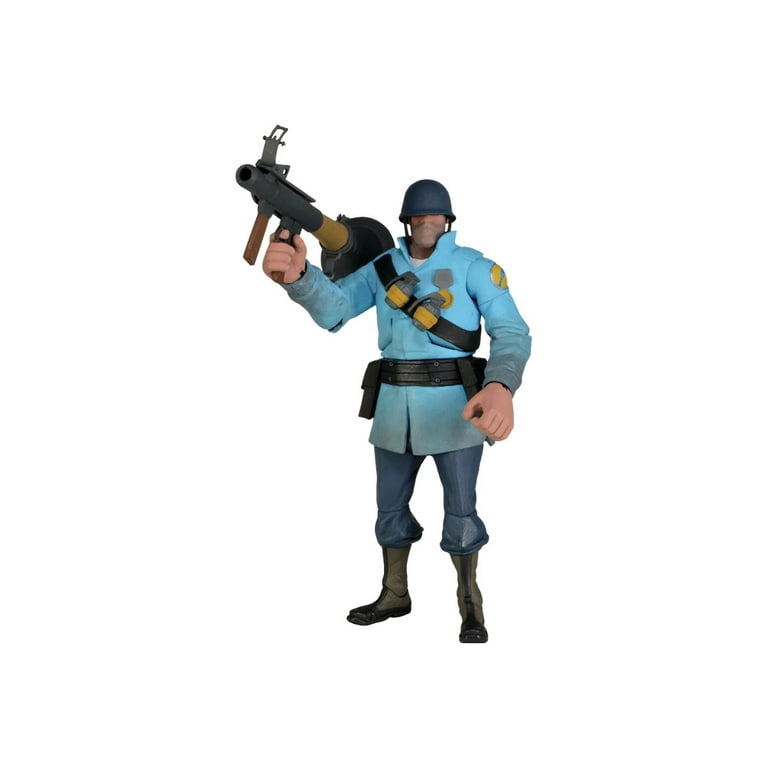 NECA Team Fortress - BLU Soldier - 7 in