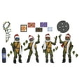 thumbnail image 1 of NECA - Teenage Mutant Ninja Turtles (1990 Movie) – Dimension X-Mas Vacation 7” - TMNT Holiday 4 Pack (Walmart Exclusive), 1 of 7