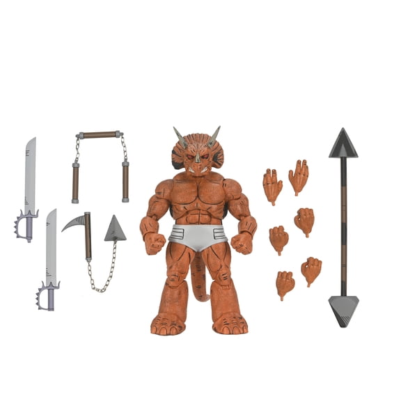 NECA Teenage Mutant Ninja Turtles 7" Triceraton Gladiator Action Figure