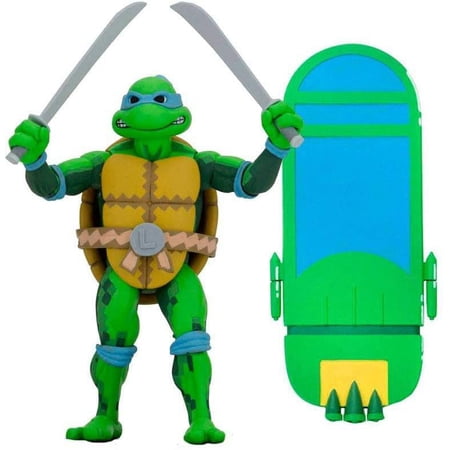NECA Teenage Mutant Ninja Turtles In Time (TMNT) Leonardo 7" Figure