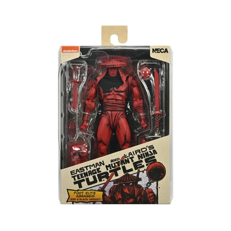 NECA - Teenage Mutant Ninja Turtles (Mirage Comics)  7" Scale Action Figure - Red and Black Foot Assassin