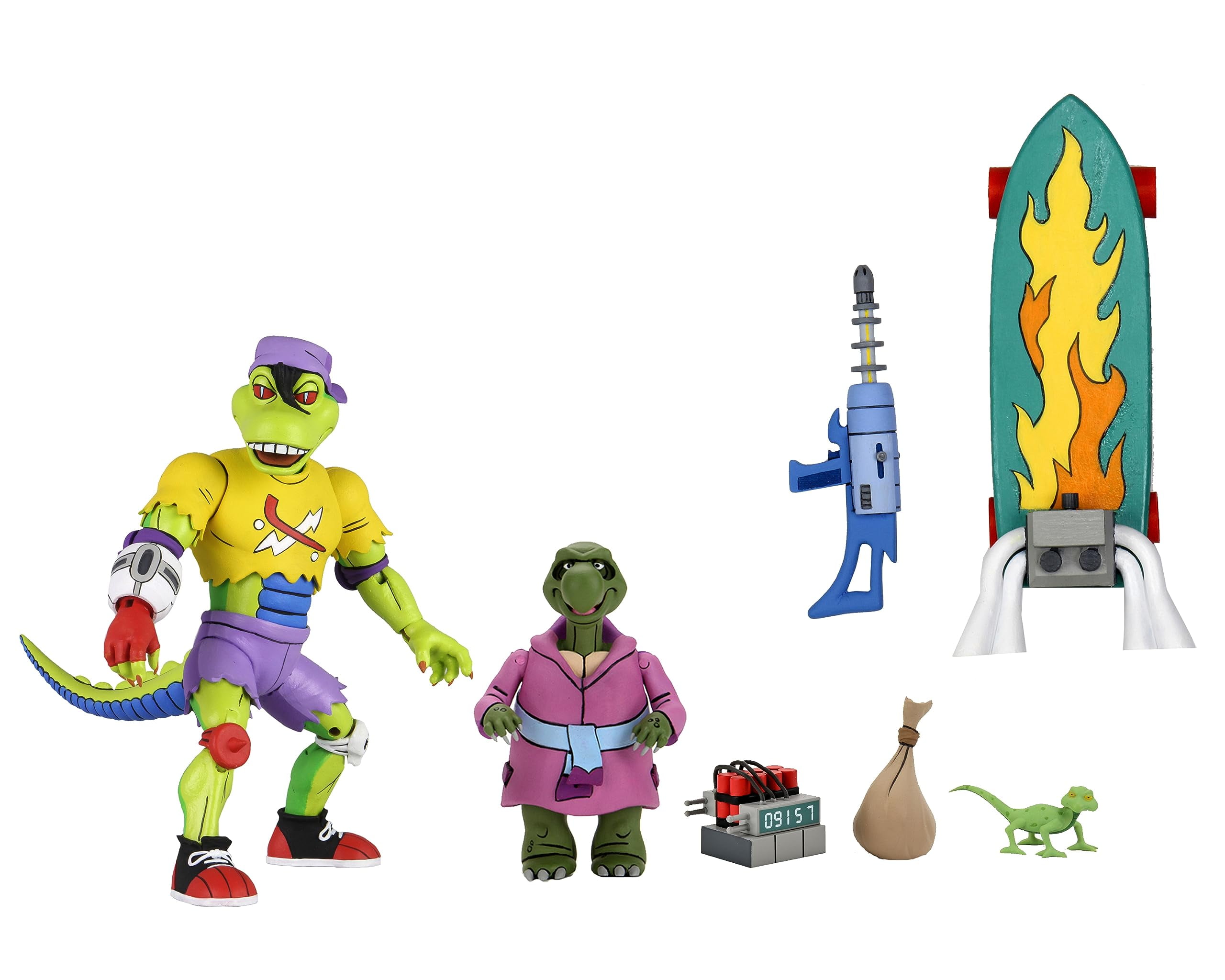 タートルズ ネカ NECA TMNT モンド・ゲッコー フィギュア NECA Teenage Mutant Ninja Turtles Shred Mondo Shred Action Figure