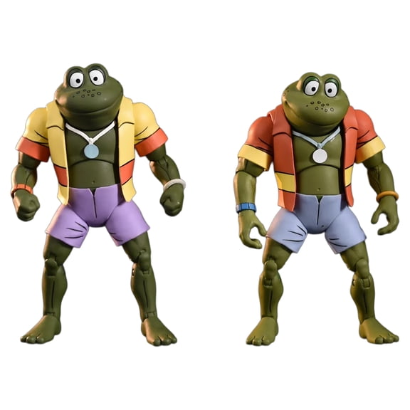 NECA Teenage Mutant Ninja Turtles Napoleon & Attila Action Figures 2-Pack, Collector's Edition