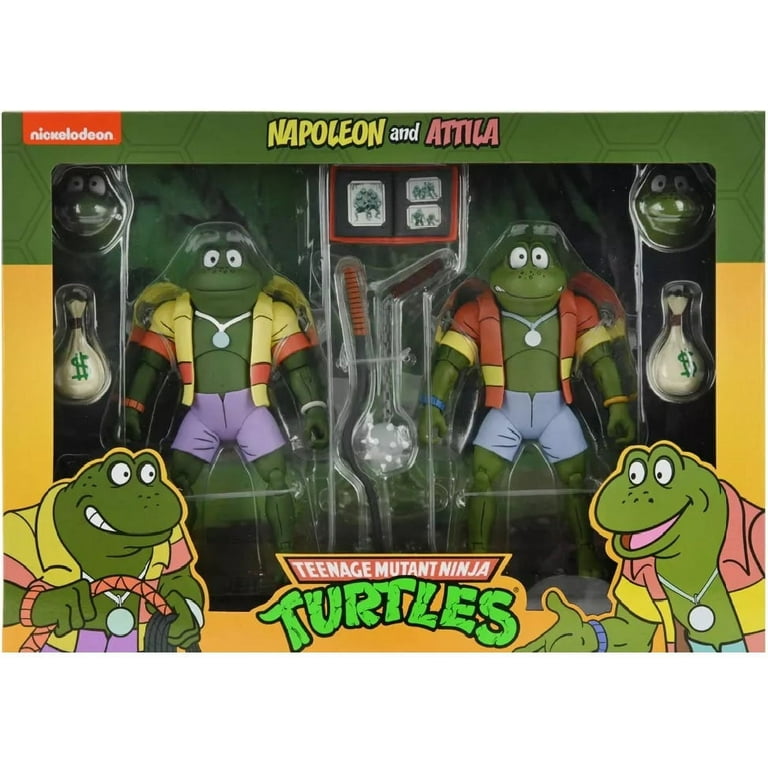 NECA Teenage Mutant Ninja Turtles Napoleon & Attila Action