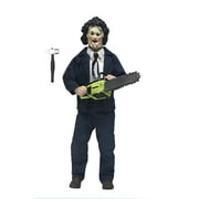 NECA Texas Chainsaw Massacre 50th Anniversary Leatherface Pretty Woman Clothed Action Figure with Chainsaw and Hammer Accessories 8"