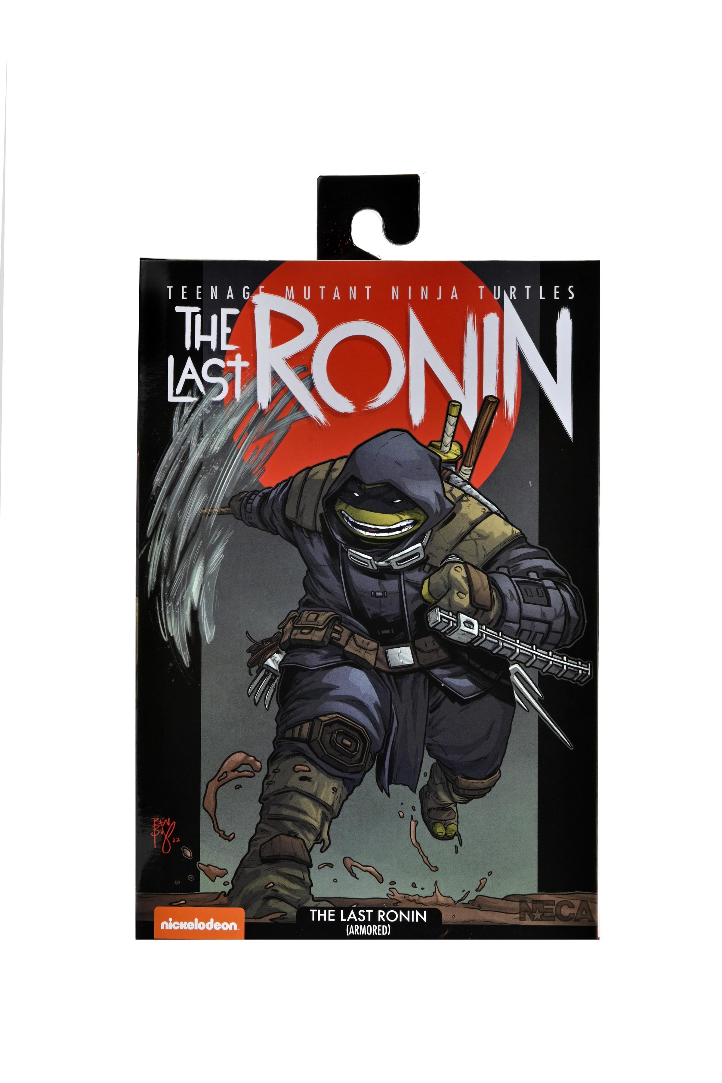 NECA The Last Ronin Collectible Adult Ninja Turtles Action Figures, Plastic Black, 6" x 8"