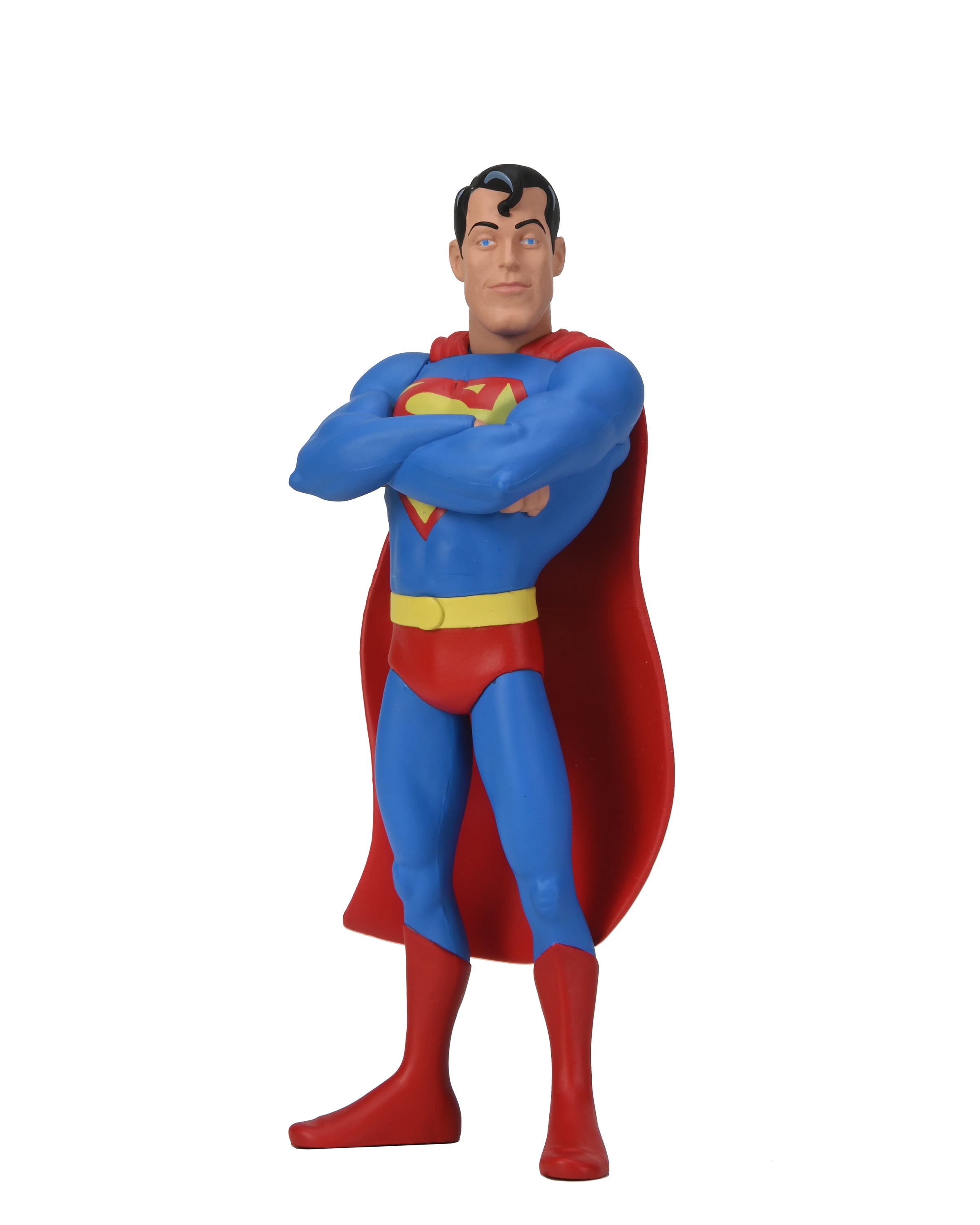 NECA DC Comics (Classic): Superman Toony Classic Action Figure with Cutout Backdrop (6")