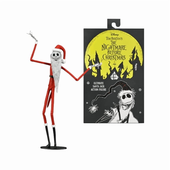 NECA Ultimate Santa Jack Skellington 7" Action Figure  NBX Collectible