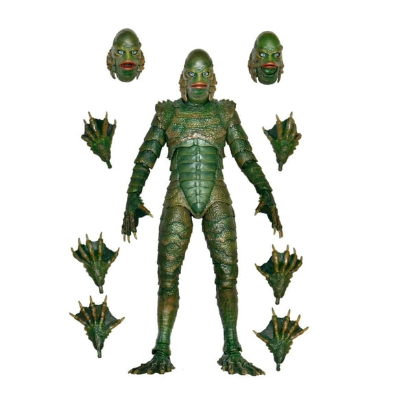 NECA - Universal Monsters - 7” Scale Action Figure – 7" Ultimate Creature from the Black Lagoon (Color)