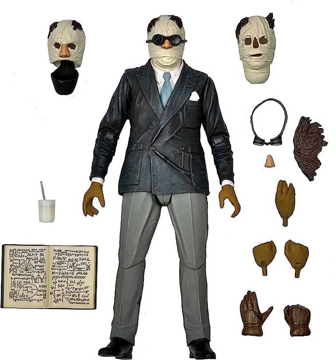 Ultimate Invisible Man 7" Scale Action Figure with Accessories