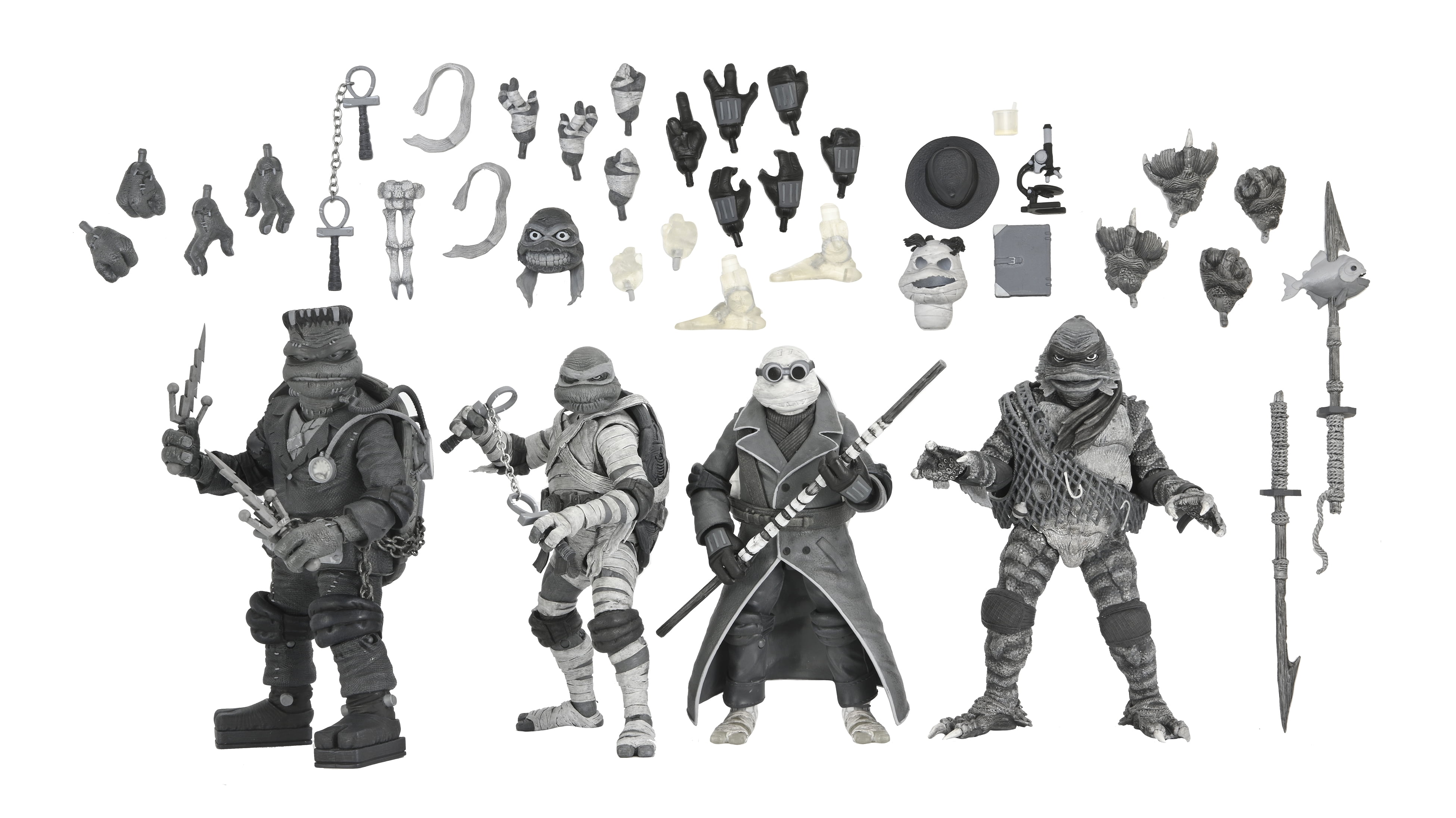 s*8様 NECA/ネカ　TRONアクションフィギュアSET B NECA - Universal Monsters/Teenage Mutant Ninja Turtles - 7” Scale