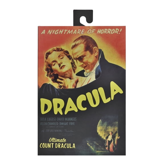 Universal Monsters 7" Ultimate Black & White Dracula Action Figure, by NECA