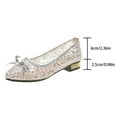 thumbnail image 1 of NECHOLOGY Casual Dress Shoes for Women Wide Width Women's Spring Summer Mesh Flat Heel Pointed Fashion Womens Casual Flat Shoes Gold 9, 1 of 5