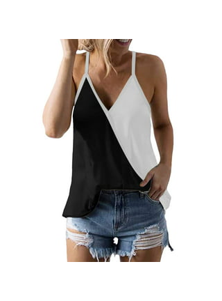 4 Pack Cropped Tank Tops for Women, Spaghetti Strap Crop Top Basic Sports  Crop Cami Half Camisoles for Teen Girls