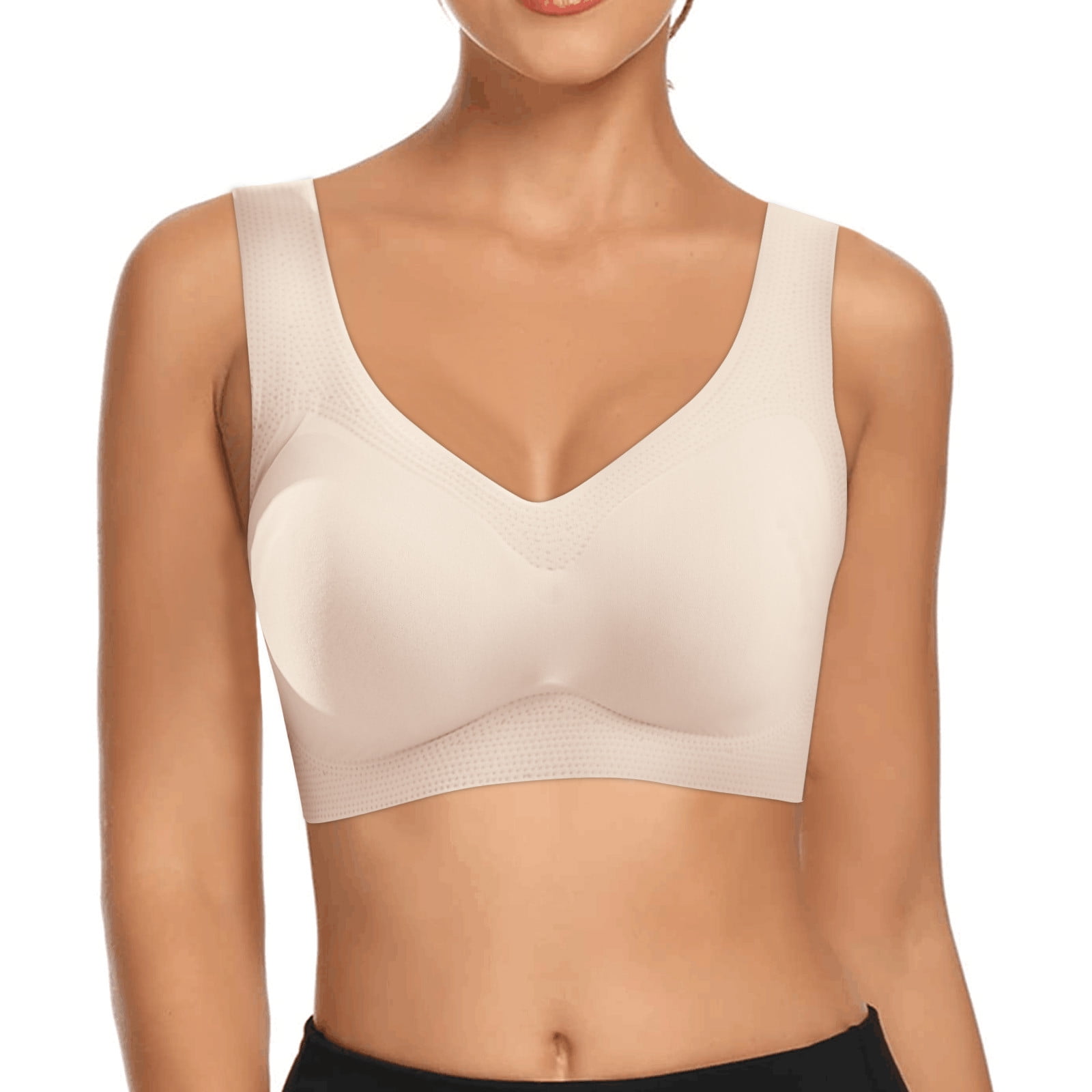 NECHOLOGY Knix Plus Size Coverage Bra for Women, Racerback