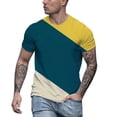 thumbnail image 1 of NECHOLOGY Mens T-Shirts Big And Tall T Shirts for Men Men Summer Outdoor Printed Short Sleeve T Shirt Crew Neck Man Shirts for Men Beige 5X-Large, 1 of 5