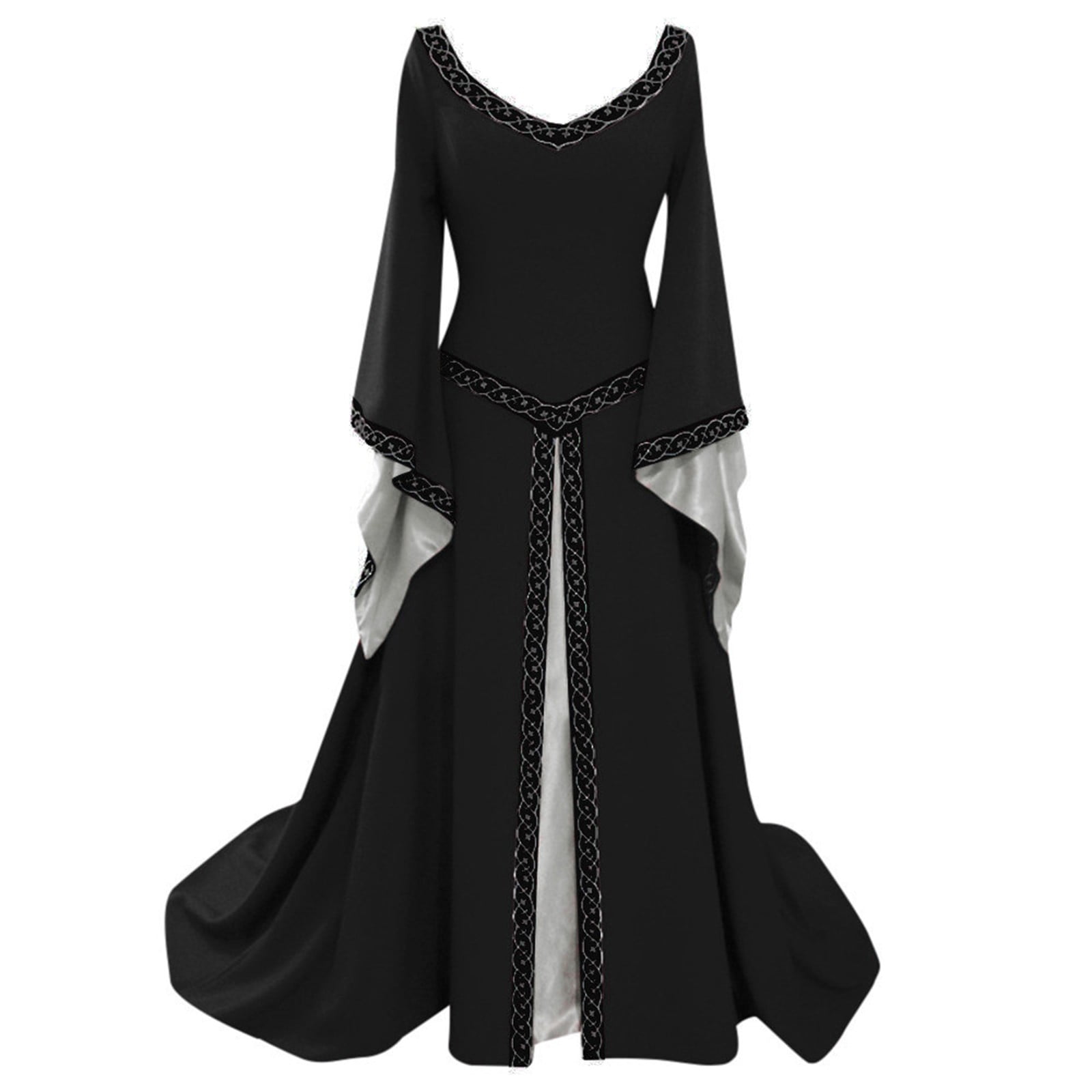 amazon black linen dress Loose Linen Dress in Black main image 1
