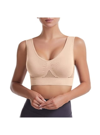 Women's Comfort Front Close Sport Bra With Adjustable Hooks Working Out  Bra, Post-Surgery Front Closure Brassiere Sports Bra High Impact Workout  Yoga