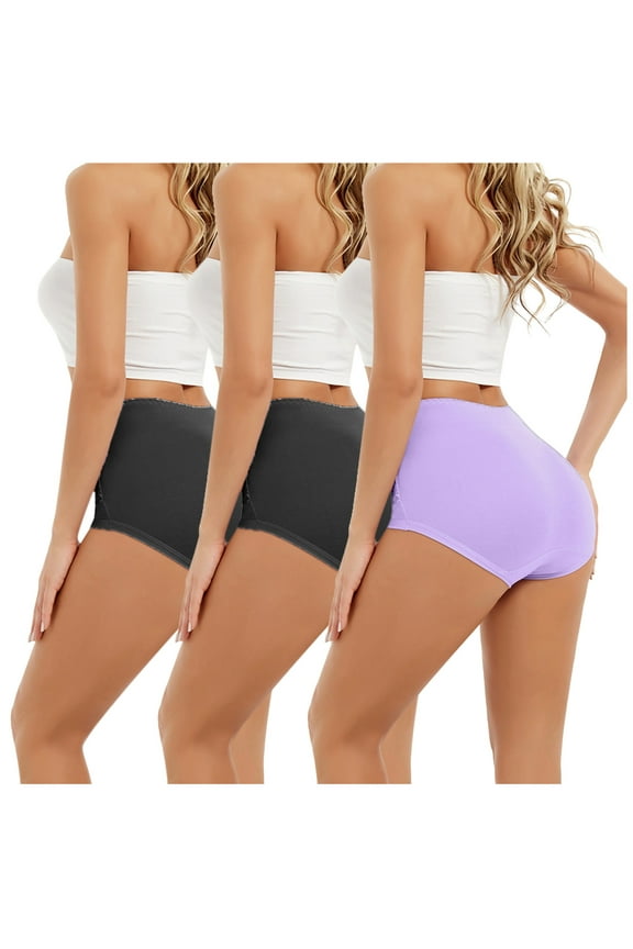 Vibrating Underwear for Her with Controller Panties Women Panties Control Shapewear Satin Nighties for Girls Multicolor 3X-Large