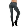 thumbnail image 1 of NECHOLOGY Women's High Waist Pockets Straight Leg Jeans Leather Look PantsBaggy Jeans Black Small, 1 of 1