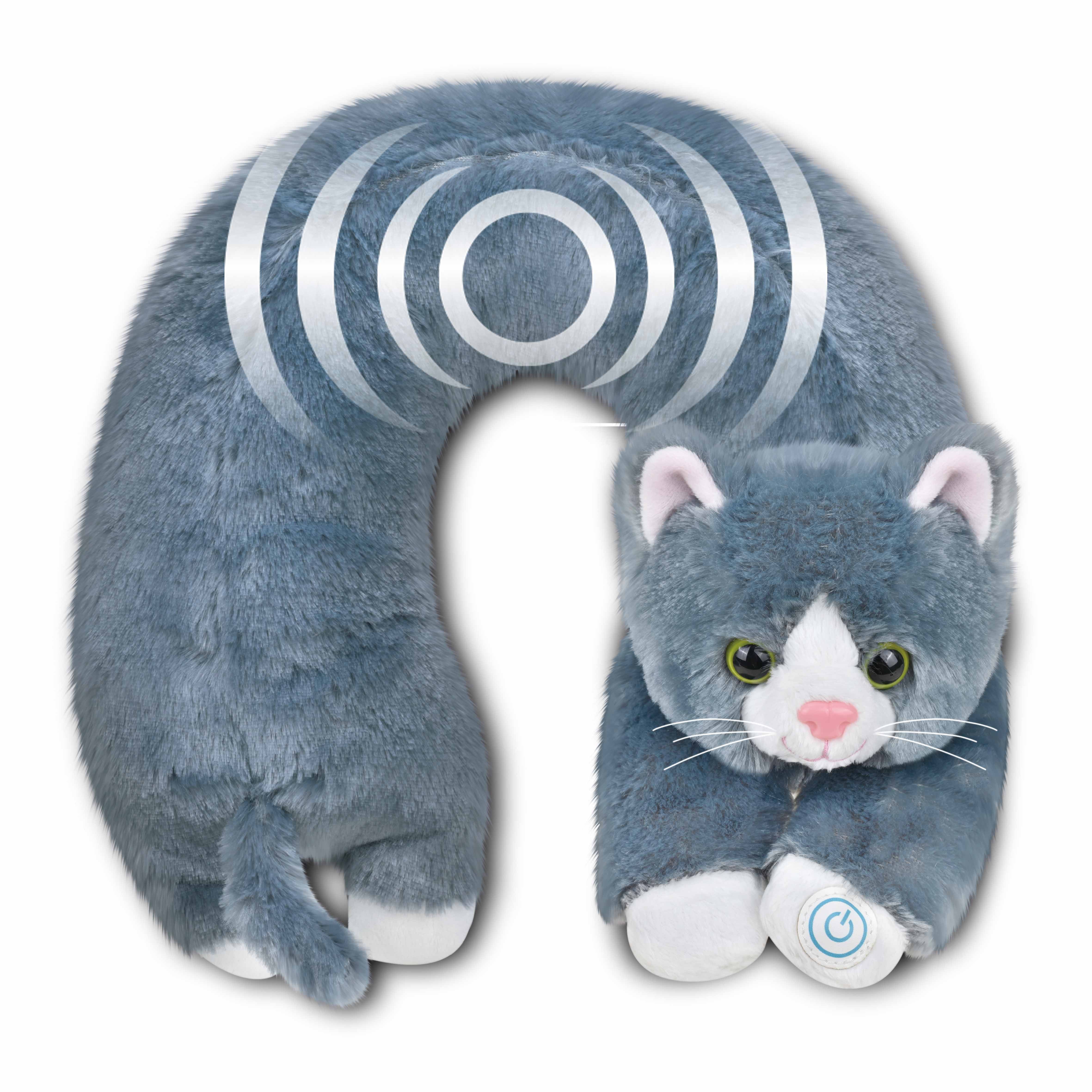 Health Touch Neck Massaging Massager Gift with Relaxing Vibration- Cat