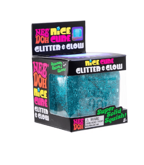 NEE DOH GLITTER AND GLOW, 1 COLOR CHOSEN AT RANDOM
