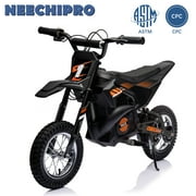 NEECHIPRO Electric Dirt Bike, 24V Electric Motorcycle Ride on Bicycle for Teens 13+,250W 13mph Max Speed,Blue
