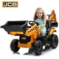 thumbnail image 1 of NEECHIPRO Licensed JCB Excavator Ride-on Tractor Toy Digger,24V 400W 3mph Toy Car for Children 3-6 Old, Yellow, 1 of 10