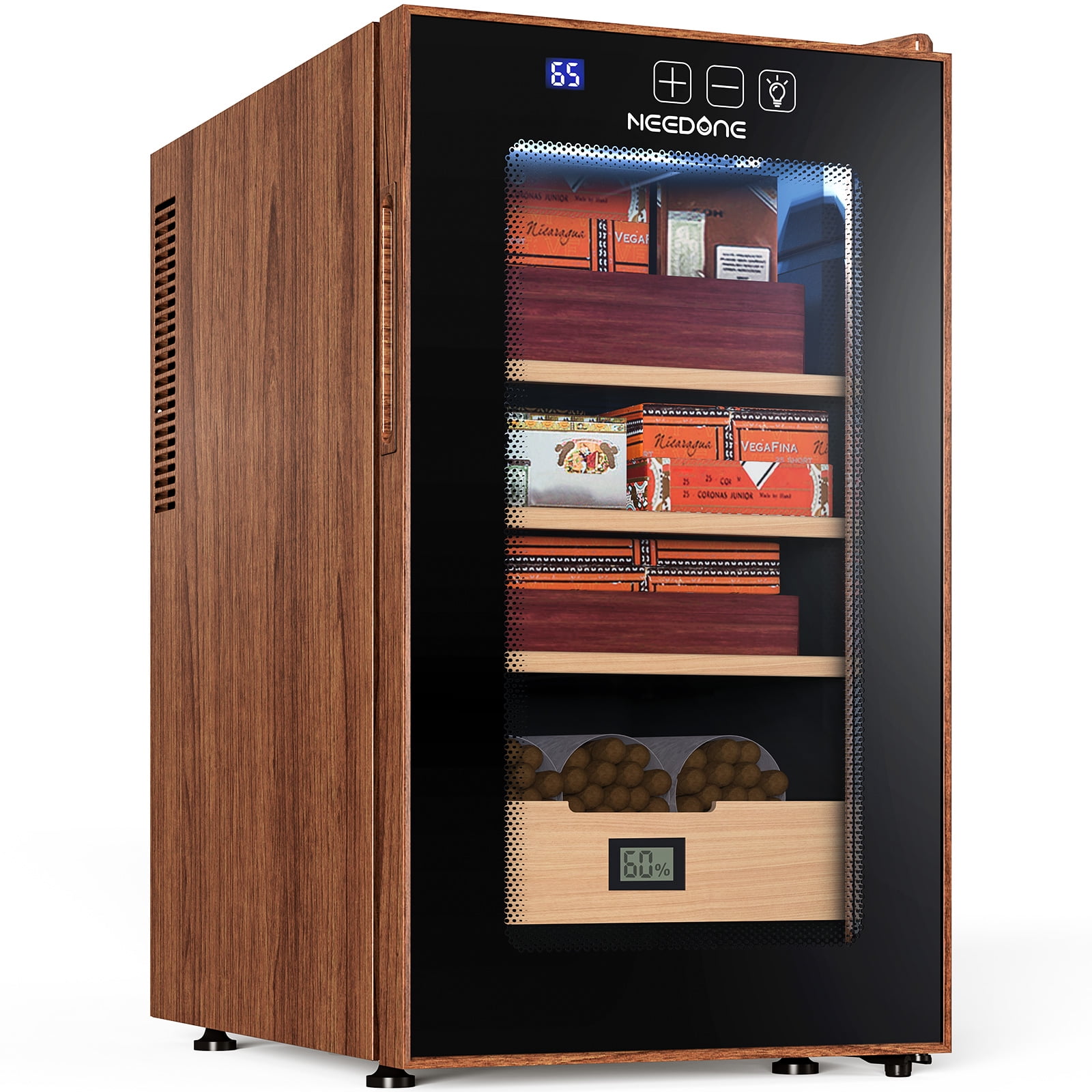 NEEDONE 48L 350 Counts Electric Cigar Humidor ,Cooling and NEEDONE 48L 350 Counts Electric Cigar Humidor ,Cooling and