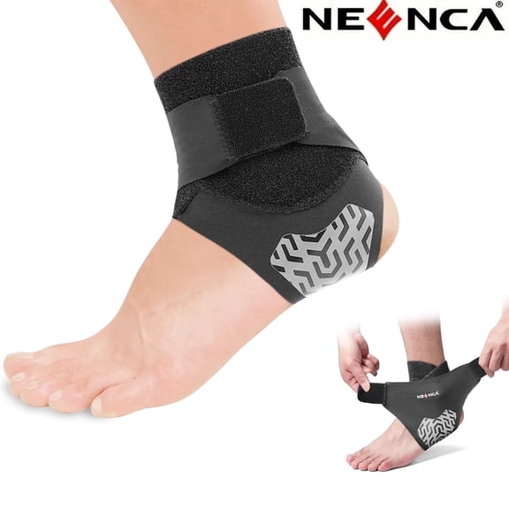 NEENCA Ankle Brace for Sprained Ankle, Ankle Support for Women & Men,Ankle Support Heel Brace for Achilles Tendonitis, Plantar Fasciitis Sprained Ankle