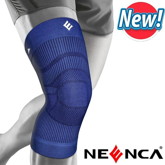 NEENCA Knee Brace for Women & Men, Knee Compression Sleeve,with Graphene Ions Infused Fabric Knee Support for Meniscus Tear, Arthritis, ACL, Joint Pain Relief, Running,NEW