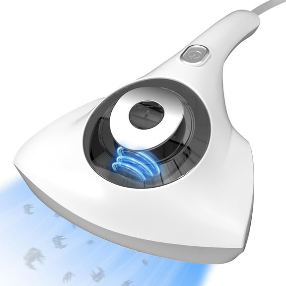 Daretodo Mattress Vacuum Cleaner,Mattress Cleaner,12KPa Handheld UV Bed Vacuum Cleaner for Pillow Sofa Carpets,White