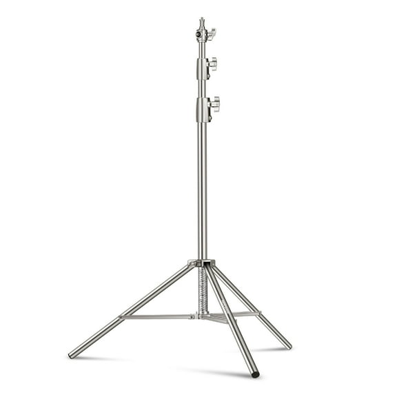 Neewer 7.2ft Stainless Steel Light Stand - With Spring Cushion & Screw Adapter for Strobe/LED Lights