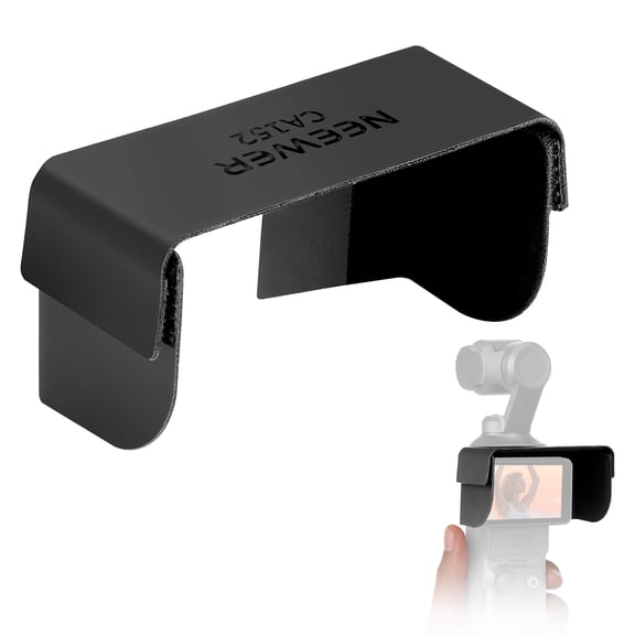 Neewer CA152 Sunshade Cover for DJI Osmo Pocket 3, 2-Piece Screen/Lens Hood, Water & Wear Resistant