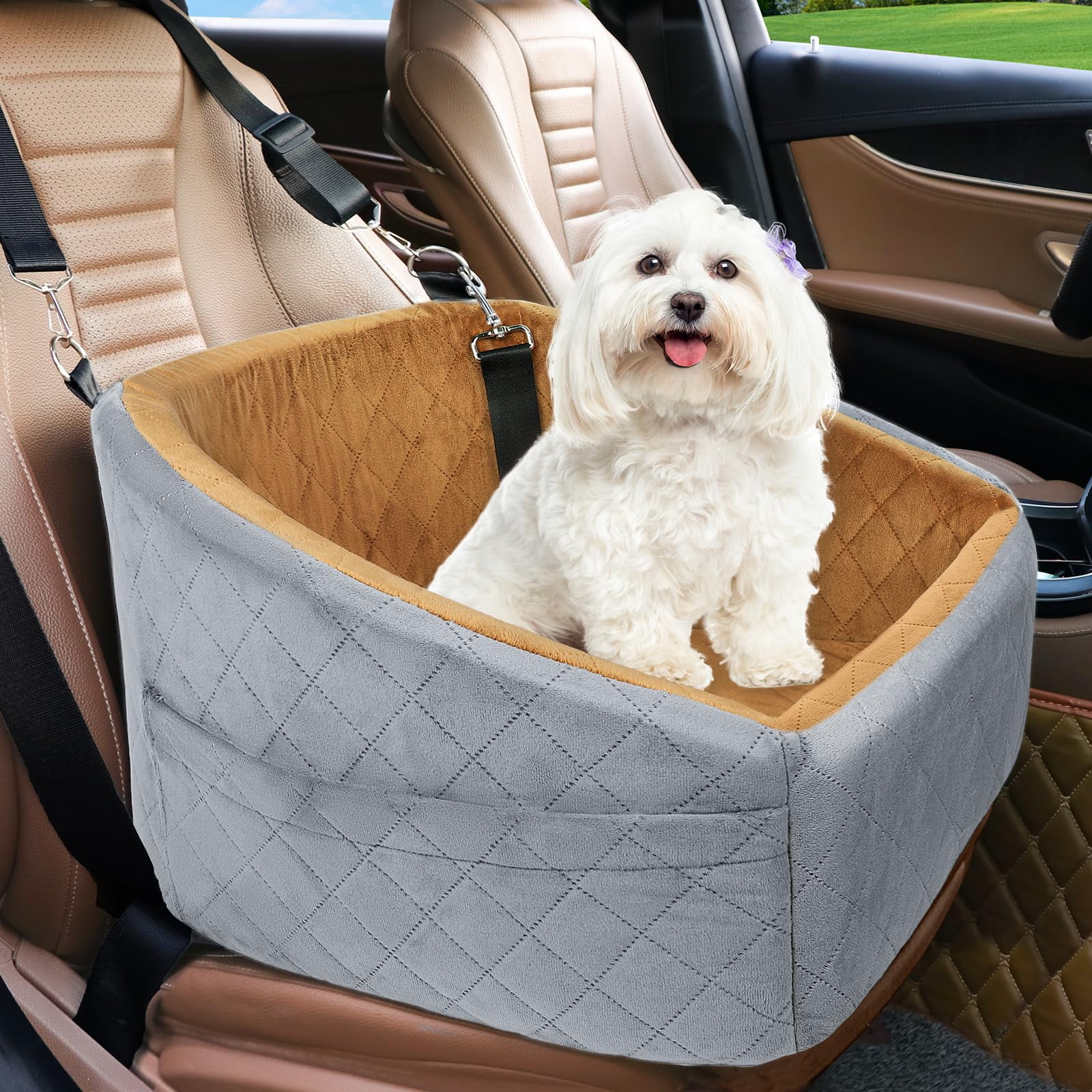 Dog Bed Best Pet Booster Seat Travel Dog Pod Now With IsoFix